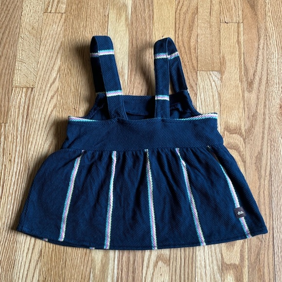 Navy Striped Adjustable Tank - Picture 2 of 3